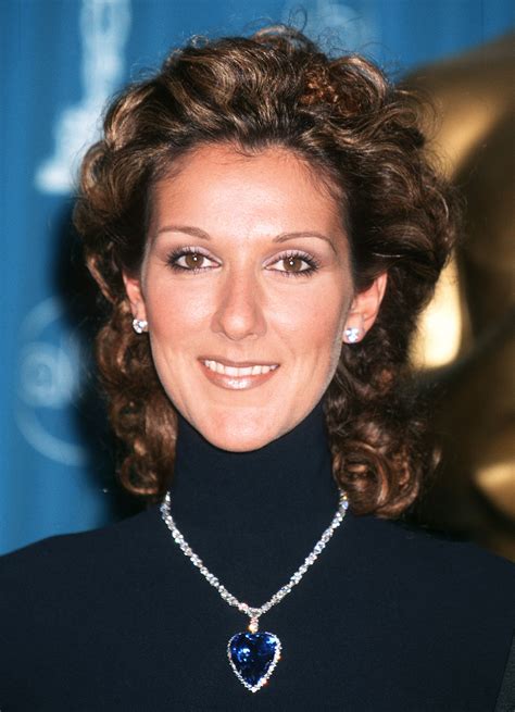 celine dion blue diamond necklace|Celine Dion Just Wore the Blue Diamond Necklace From 'Titanic .